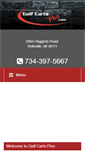 Mobile Screenshot of golfcartsplus.com
